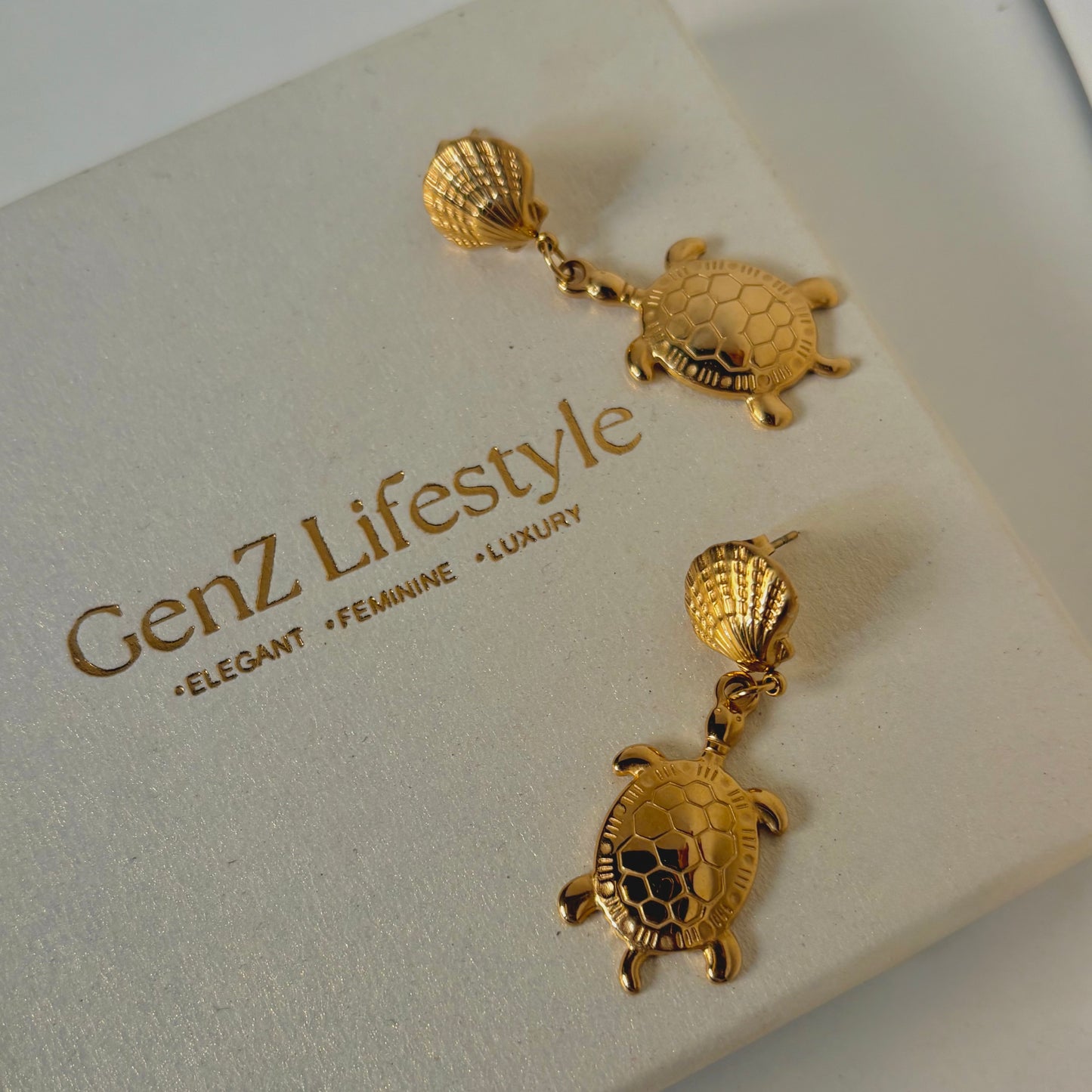 Coral Earrings