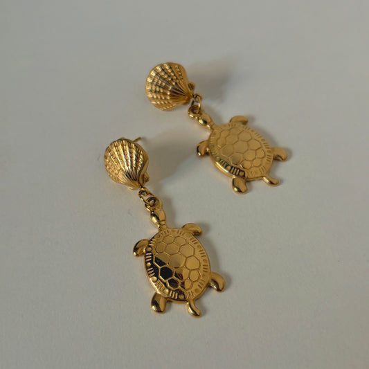Coral Earrings
