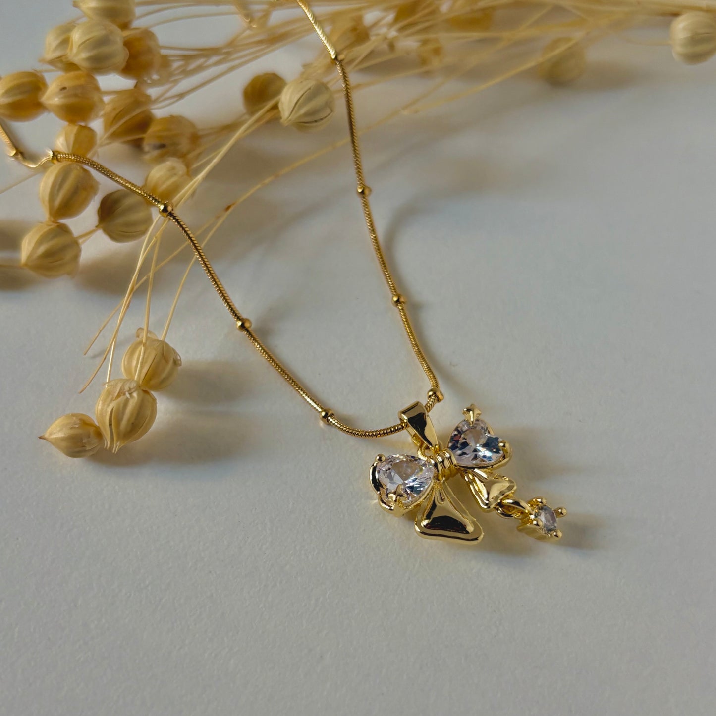 Luxe Bow Necklace