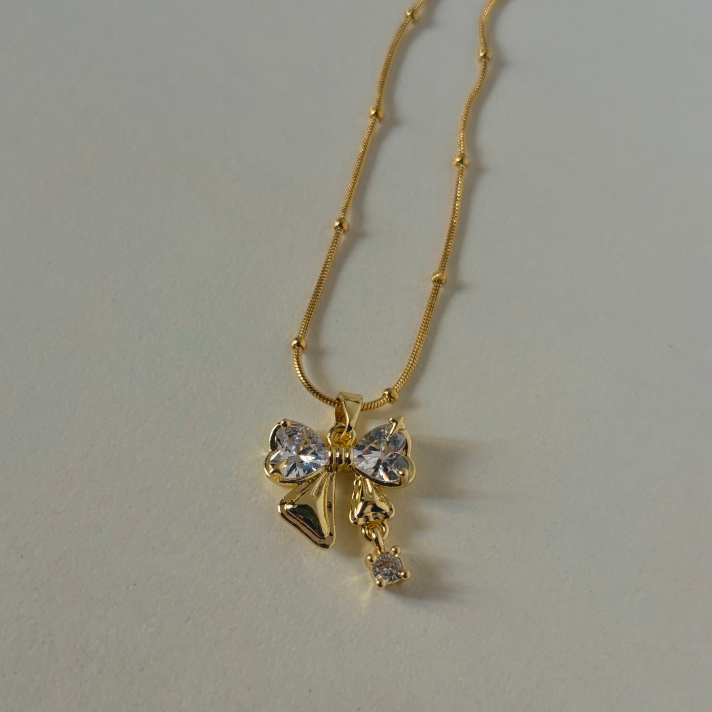 Luxe Bow Necklace