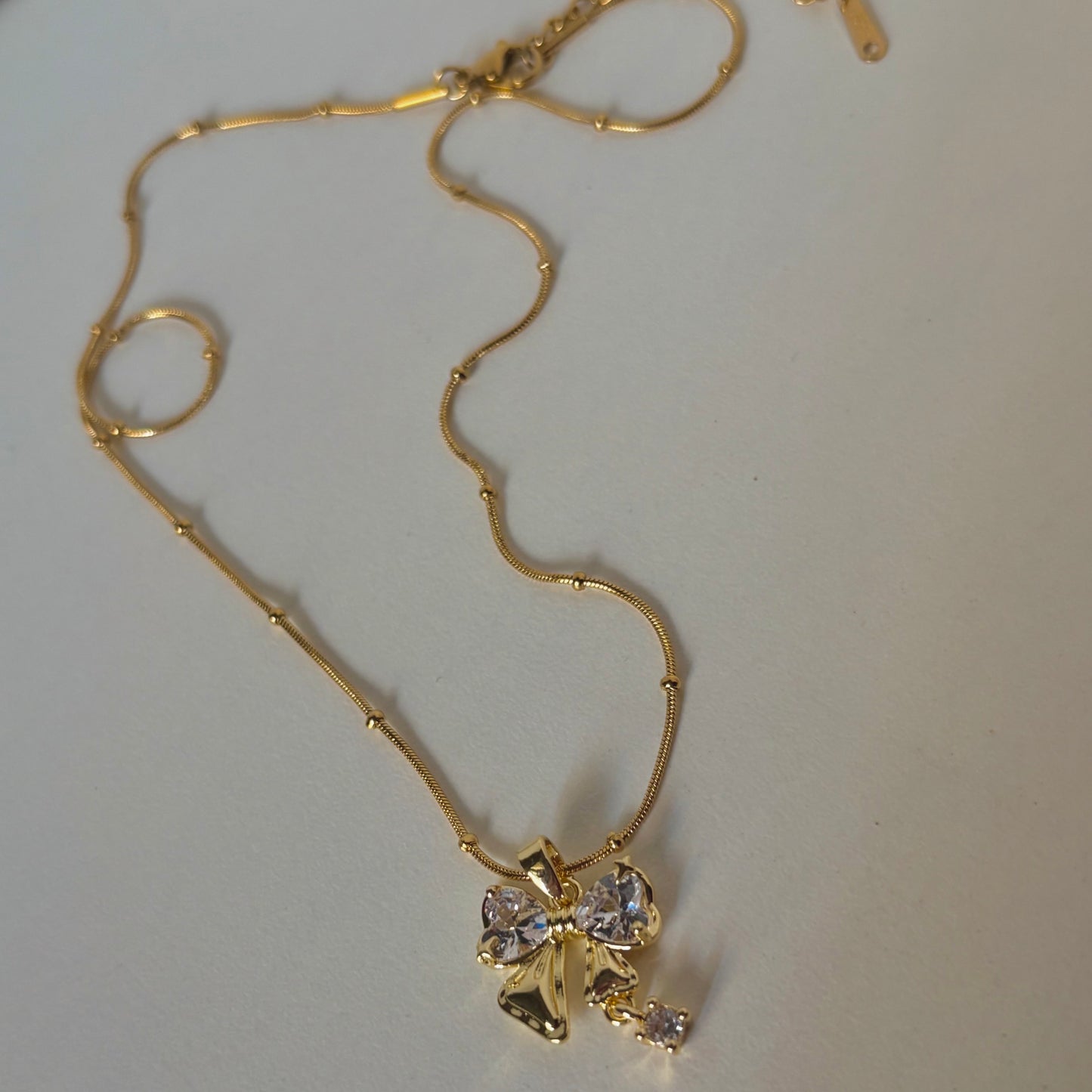 Luxe Bow Necklace